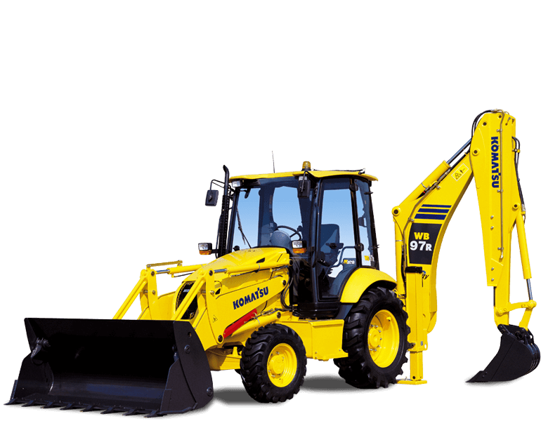 Komatsu Backhoe Loader